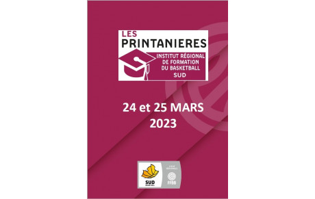 LES PRINTANIERES DU 24 ET 25 MARS 2023