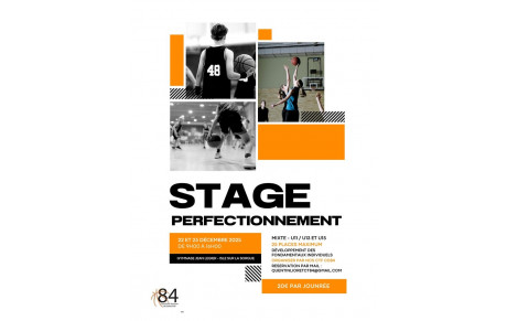Stage de perfectionnement Décembre